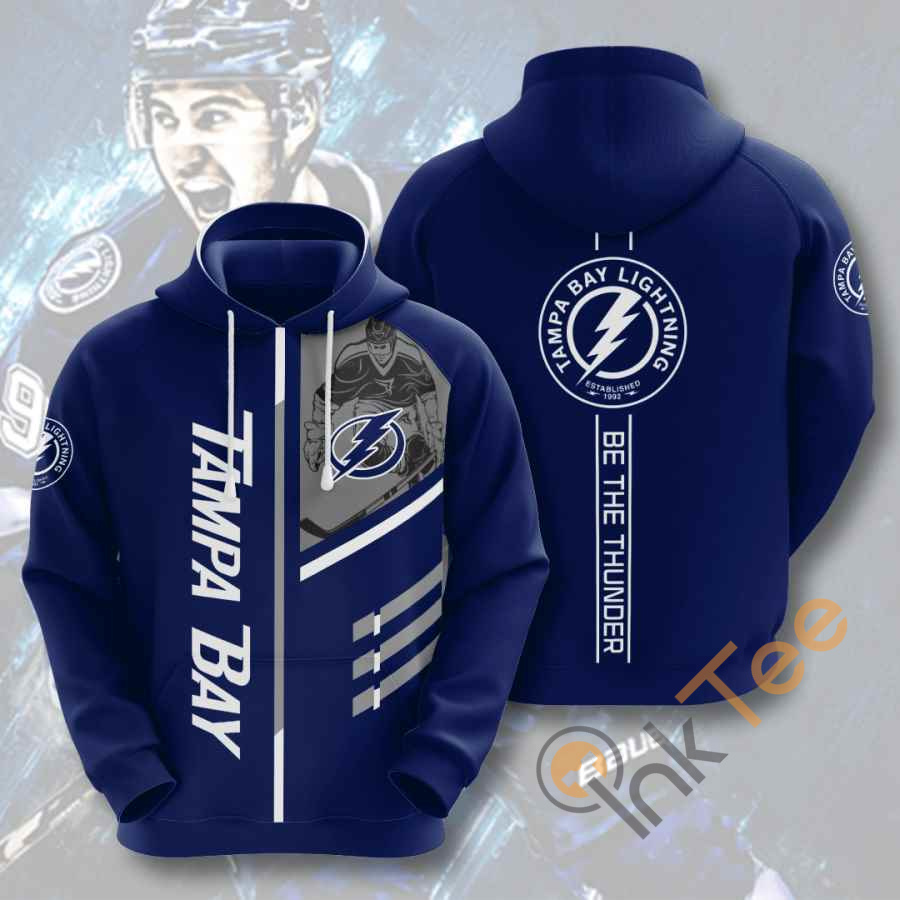 Sports Hockey Nhl Tampa Bay Lightning Usa Hoodie 3D