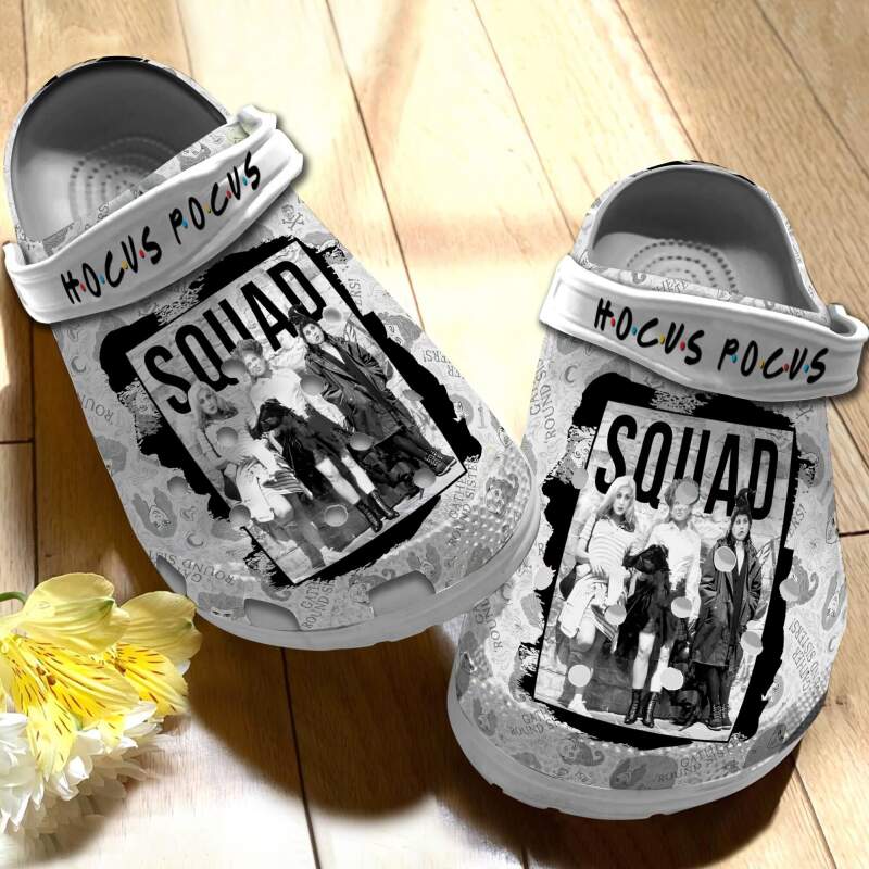 Squad Hocus Pocus Friends Personalised Crocs Clog Shoes