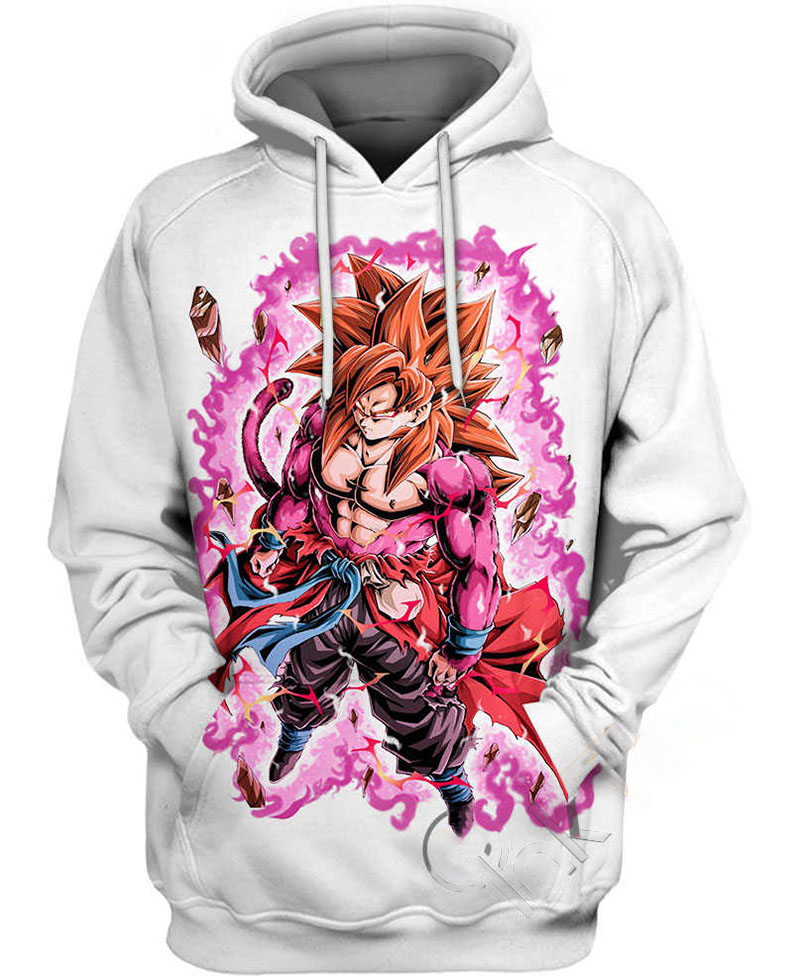 Ssj4 Xeno Goku Hoodie 3D