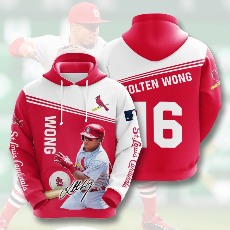 St. Louis Cardinals Custom Hoodie 3D