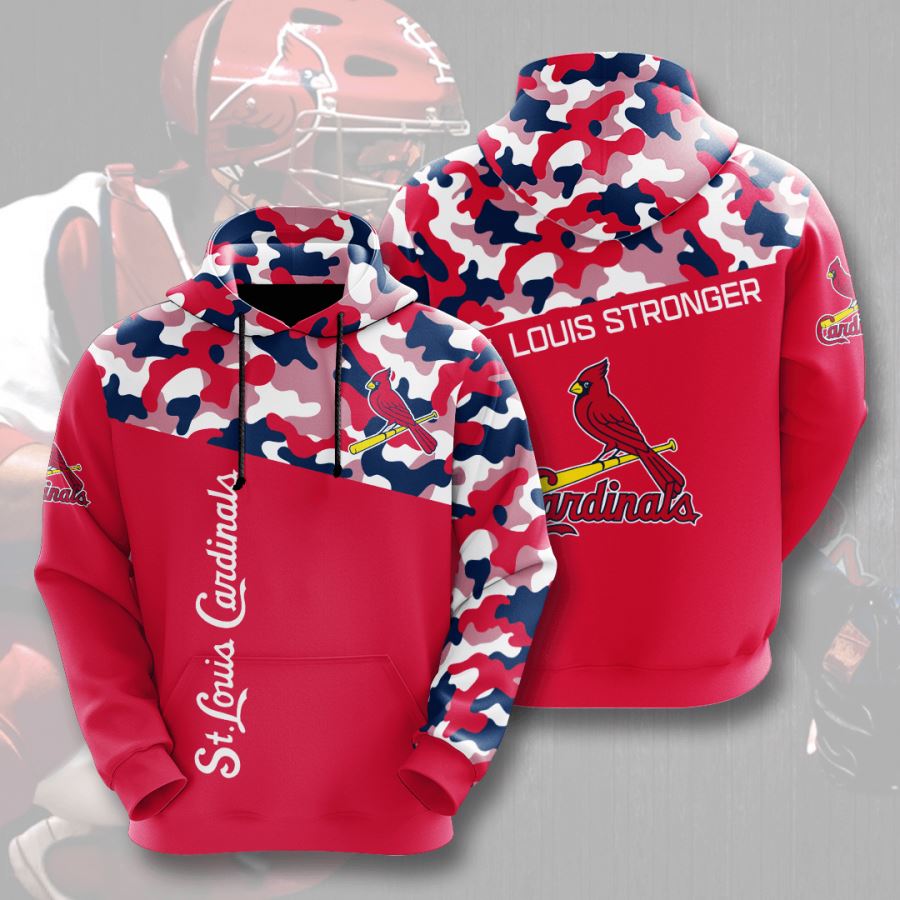 St. Louis Cardinals Custom Hoodie 3D