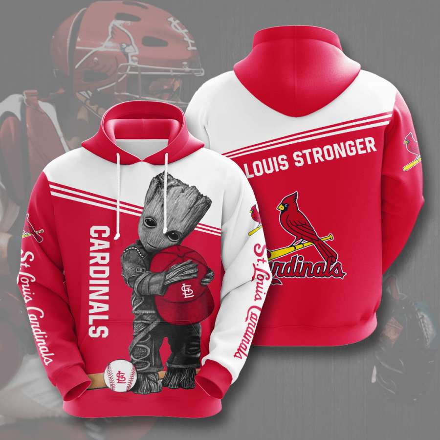 St. Louis Cardinals Custom Hoodie 3D