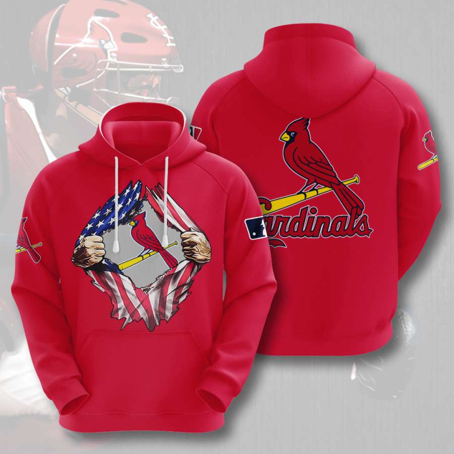 St. Louis Cardinals Custom Hoodie 3D