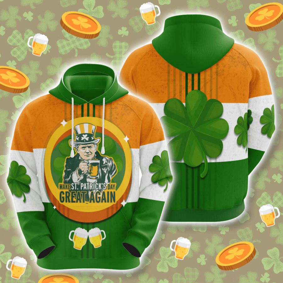St. Patrick?s Day Custom Hoodie 3D