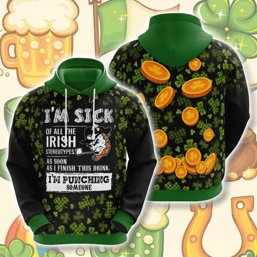 St. Patrick?s Day Custom Hoodie 3D