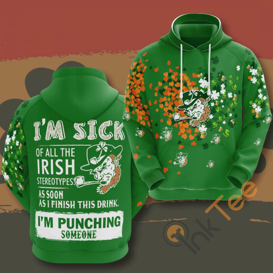 St. Patrick’s Day Usa Hoodie 3D