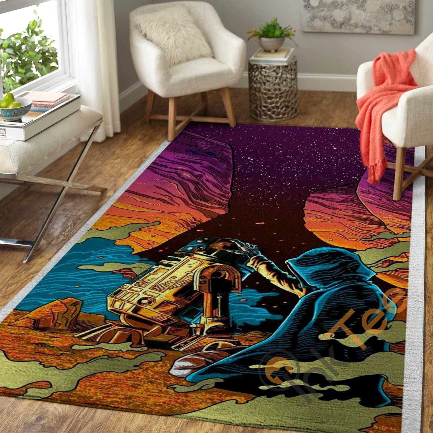 Star Wars Saga Space Area Rug