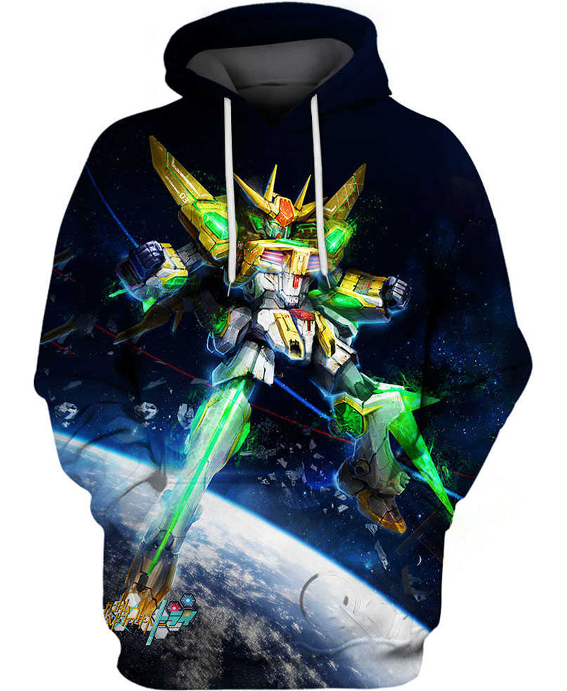 Star Winning Gundam Hoodie 3D