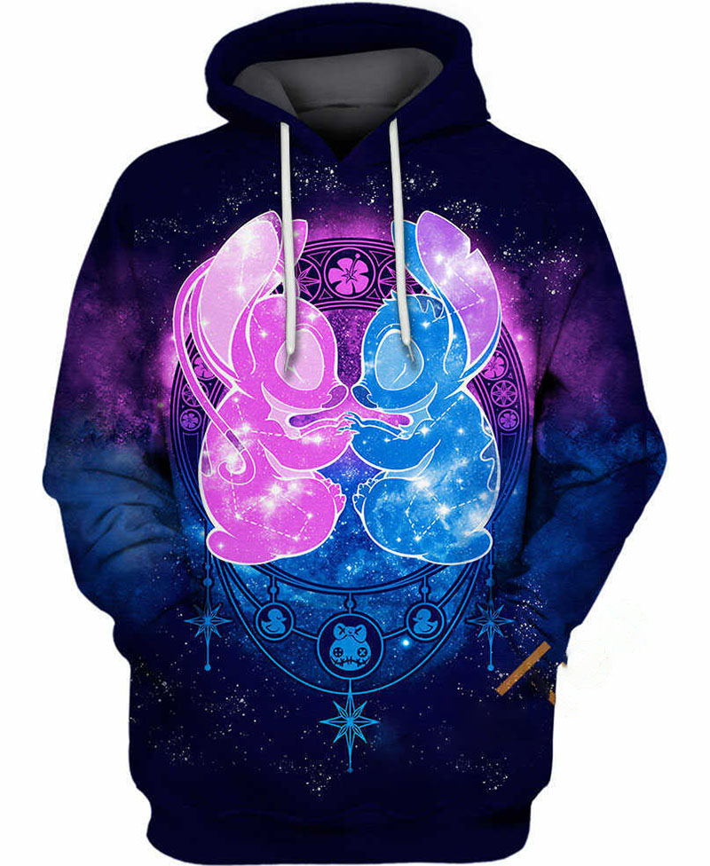 Starry Angels Hoodie 3D
