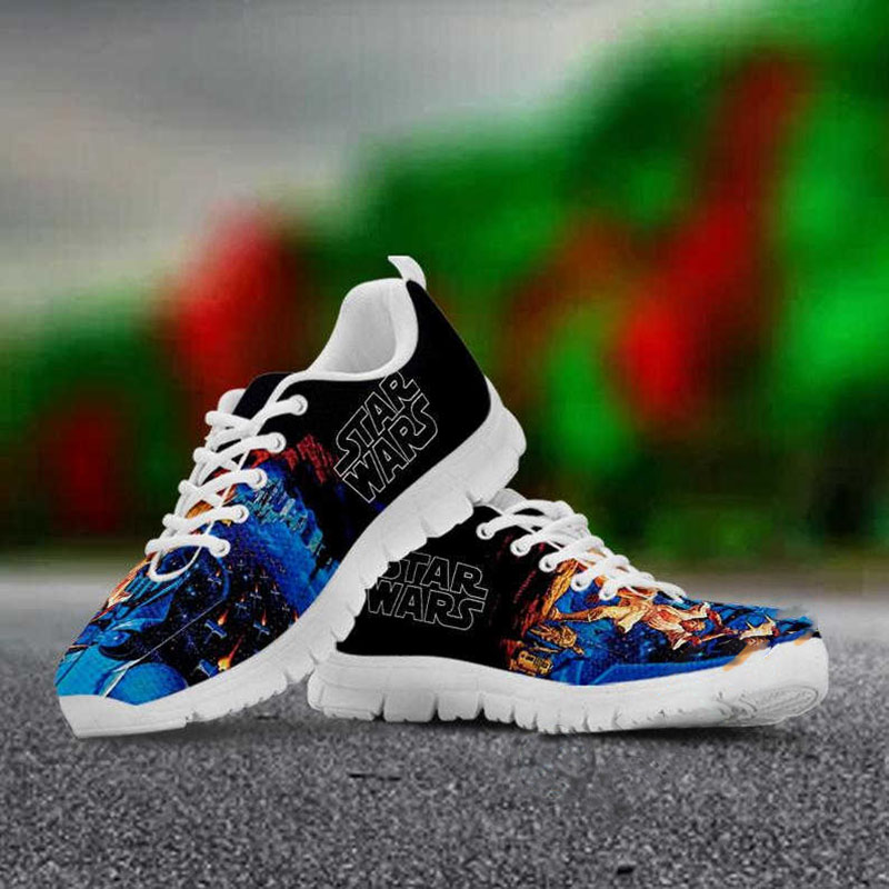 Stars War Custom Painted Movie Running Nike Roshe Shoes