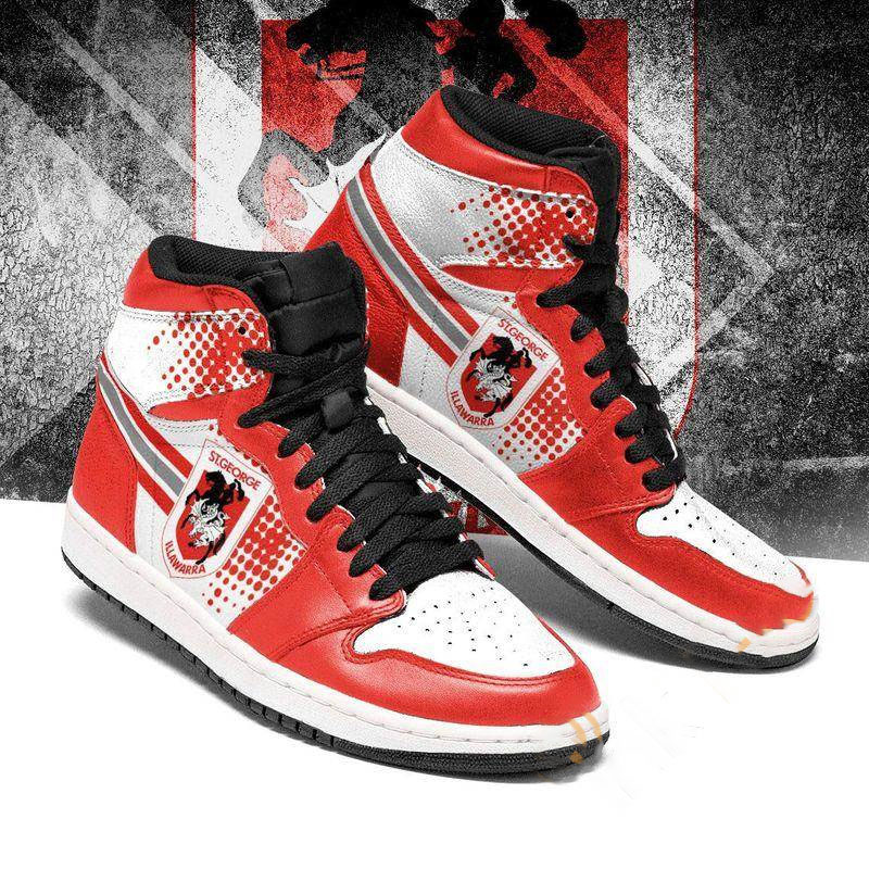 St.george Illawarra Dragons Custom Sneaker Air Jordan Shoes
