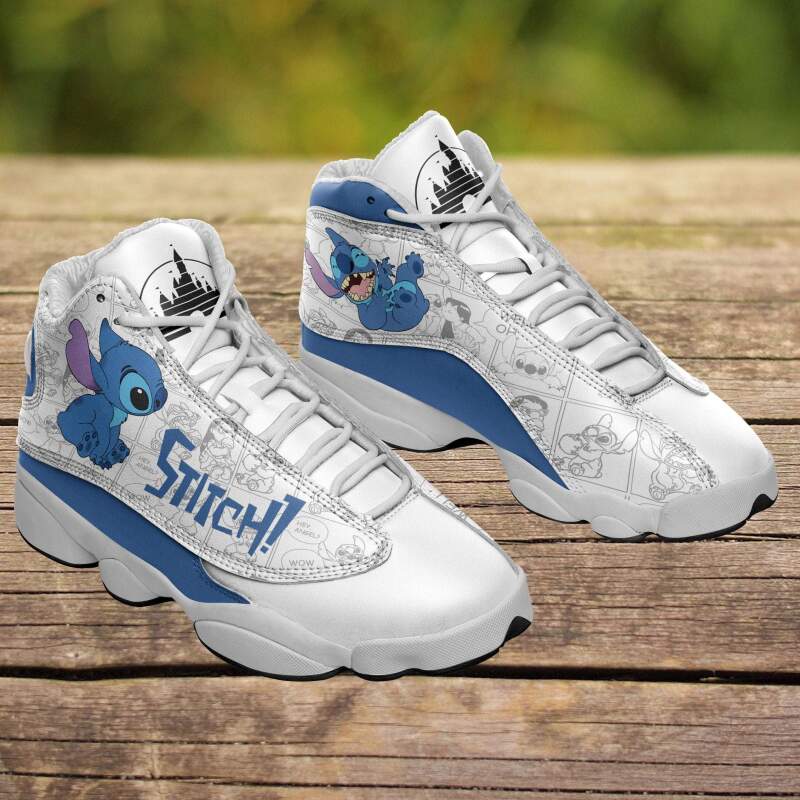 Stitch Disney Air Jordan Shoes
