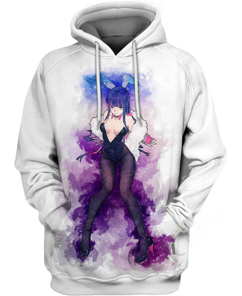 Stocking Anime Girl Hoodie 3D