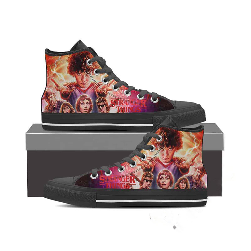 Stranger Things High Top Shoes