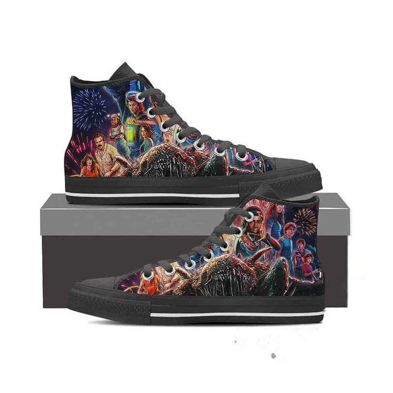 Stranger Things High Top Shoes