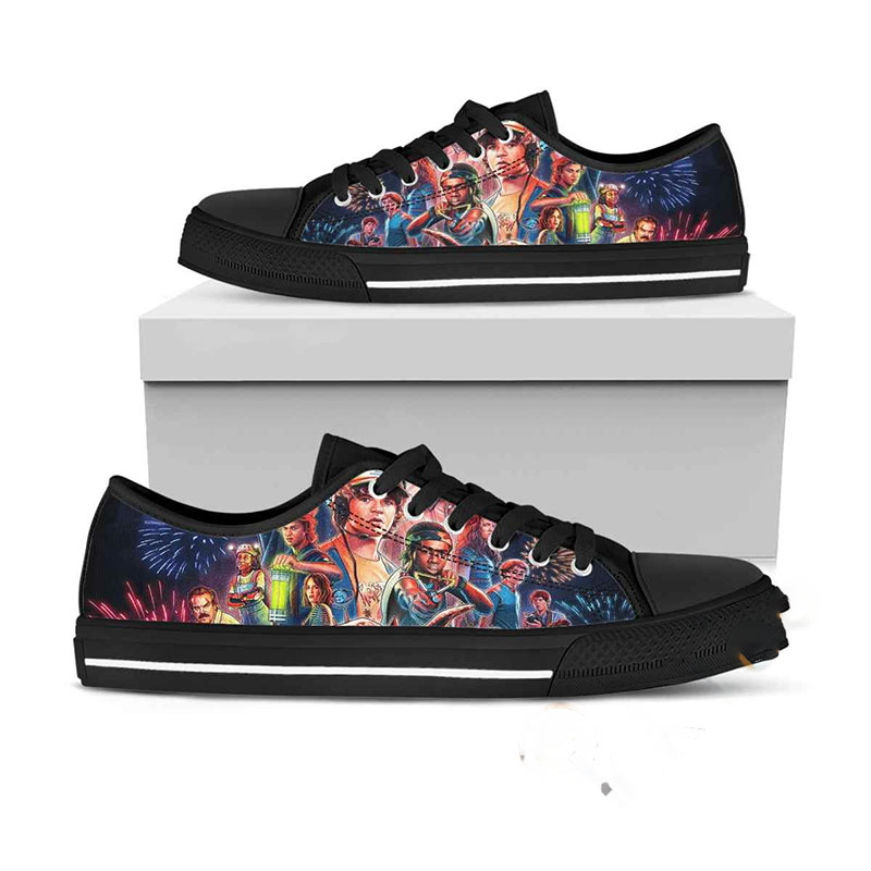 Stranger Things Low Top Shoes