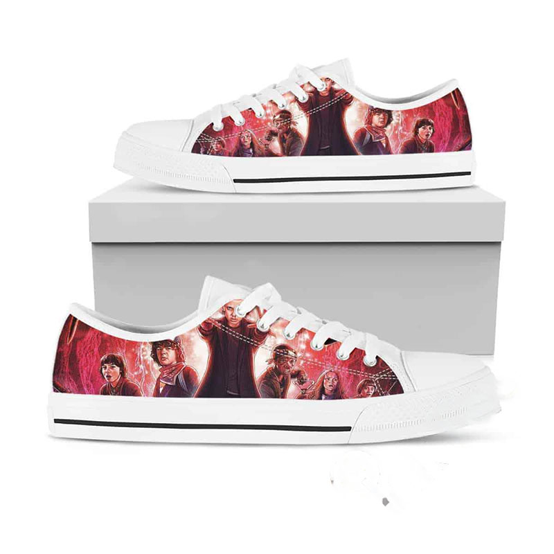 Stranger Things Low Top Shoes