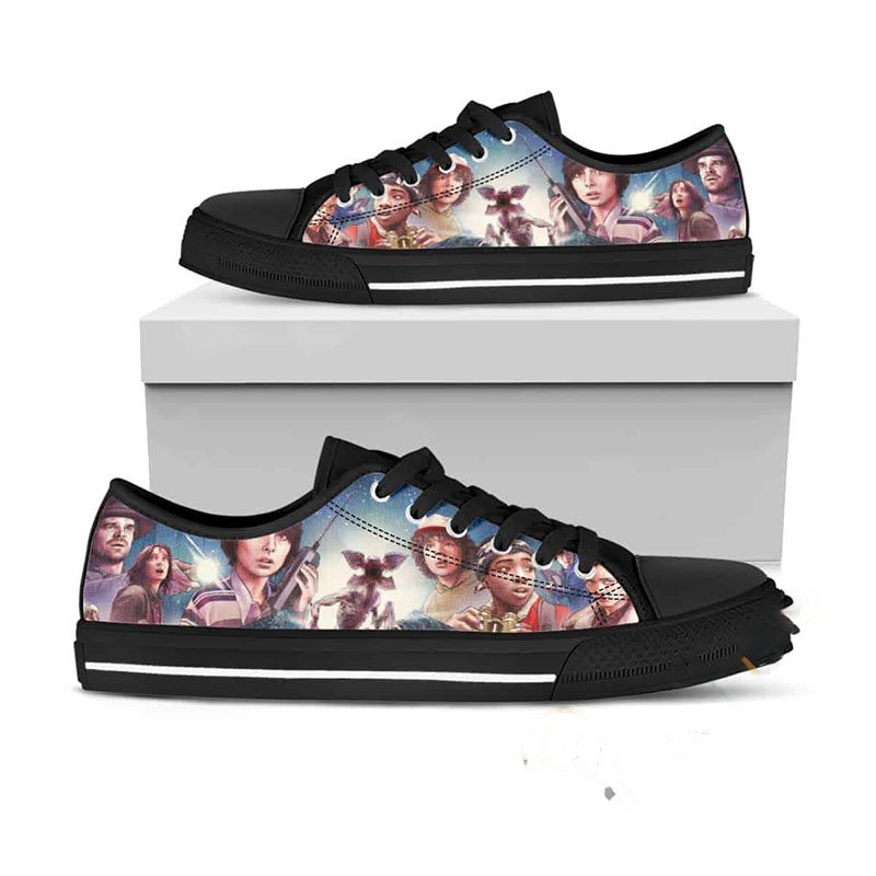 Stranger Things Low Top Shoes