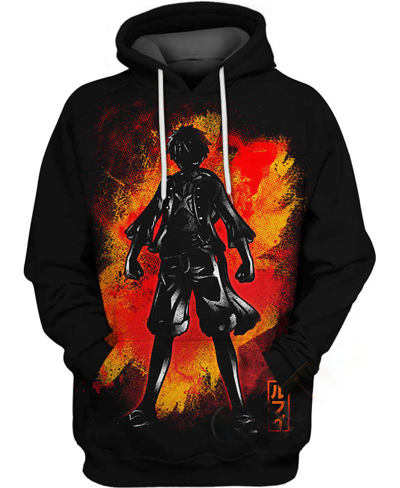 Straw Hat Luffy Hoodie 3D