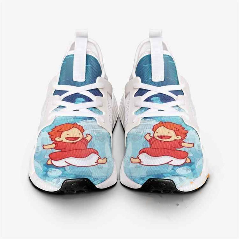 Studio Ghibli Ponyo Jumps Custom NMD Human Shoes