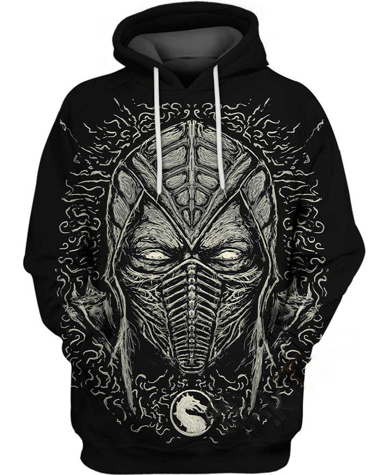 Sub-zero Black Hoodie 3D