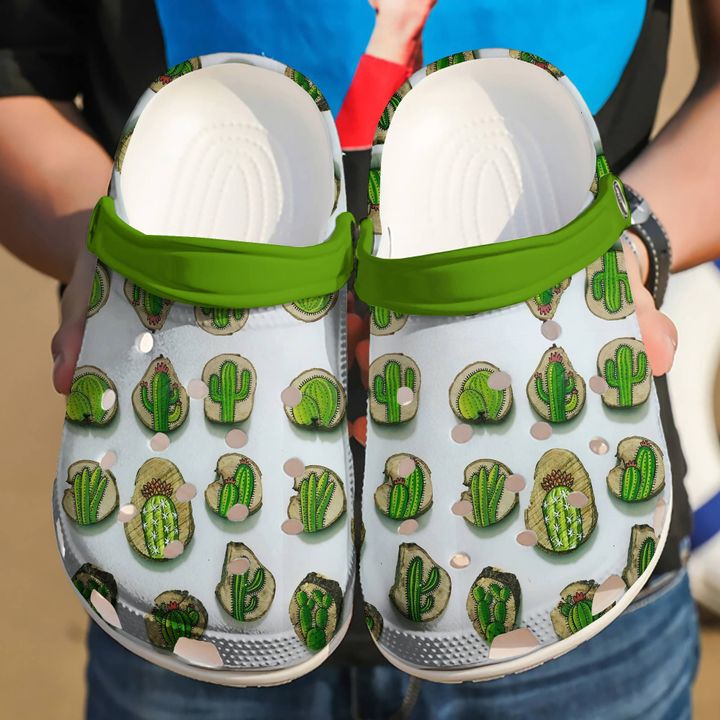 Succulent Fancy Crocs Clog Shoes