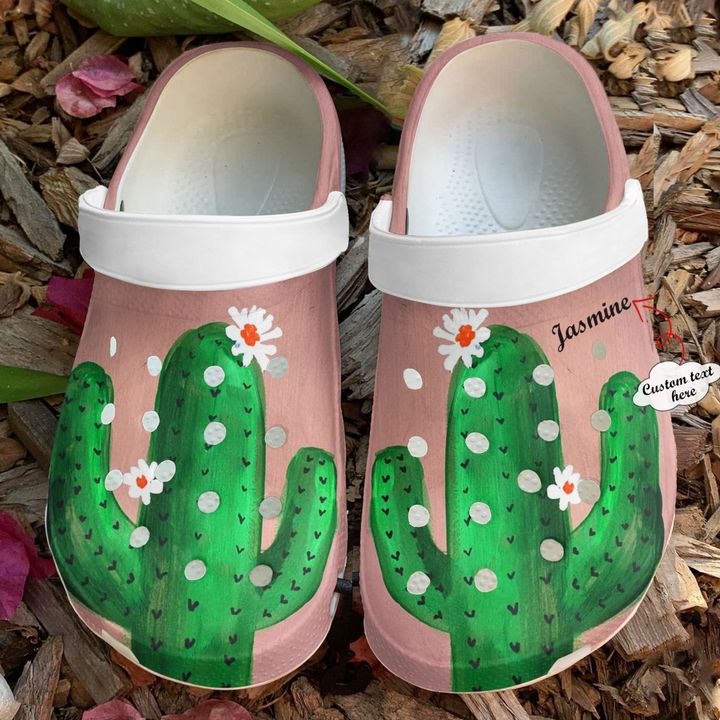 Succulent Personalized Lovely Plant Crocs Clog Shoes