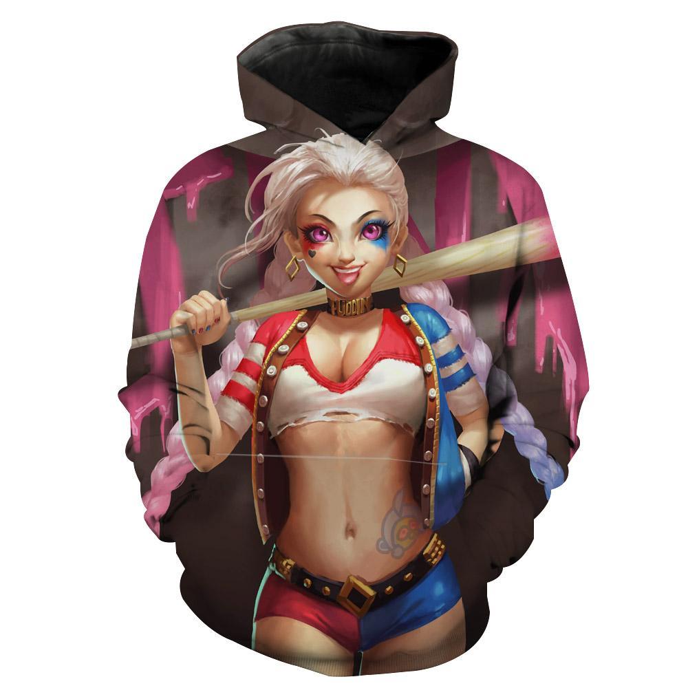 Suicide Squad Jinx League Of Legends Jinx Hoodie 3D