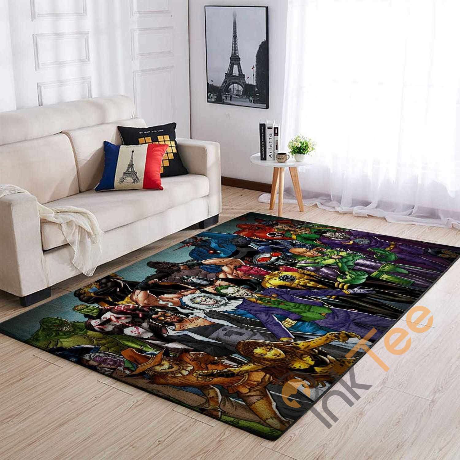 Suicide Squad Team Area Rug