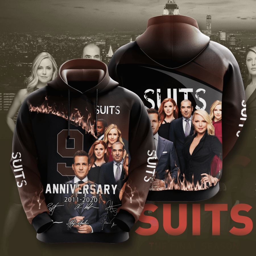 Suits Custom Hoodie 3D