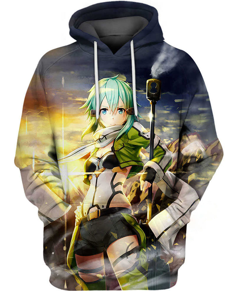 Sun Goddess Solus Hoodie 3D