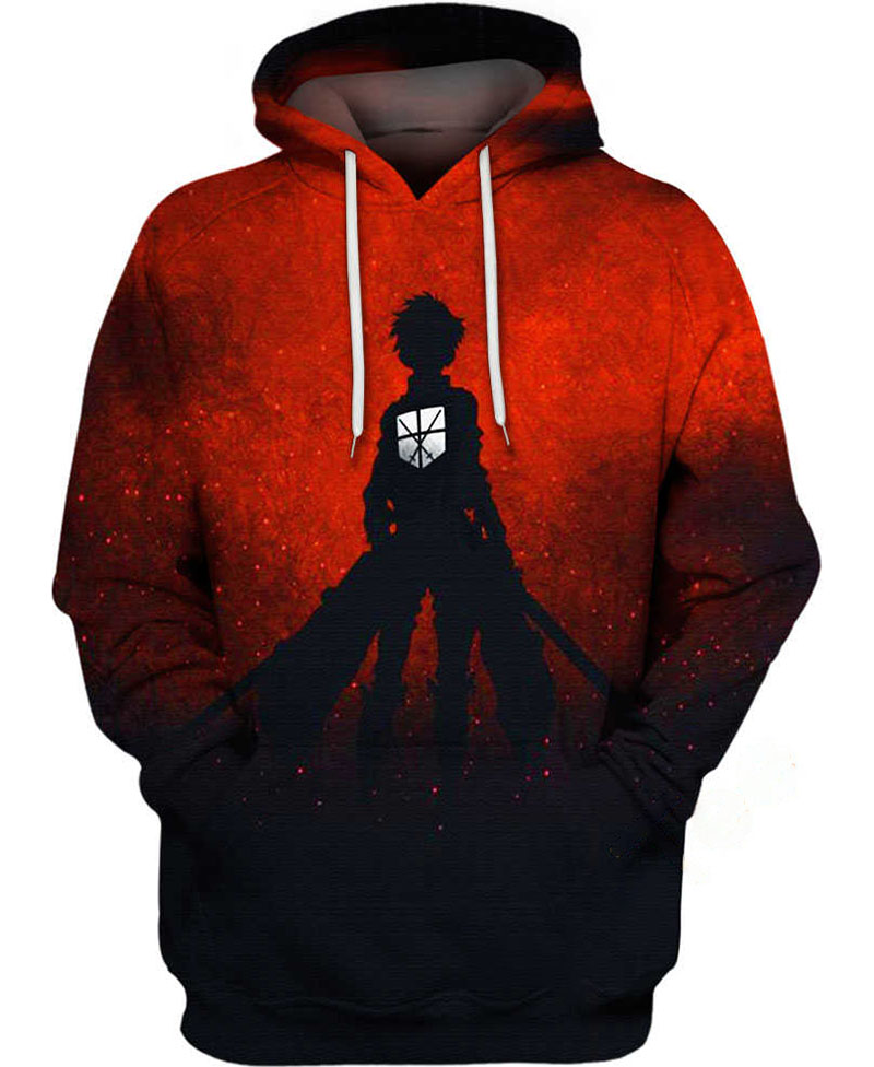 Sunlight Red Light Hoodie 3D