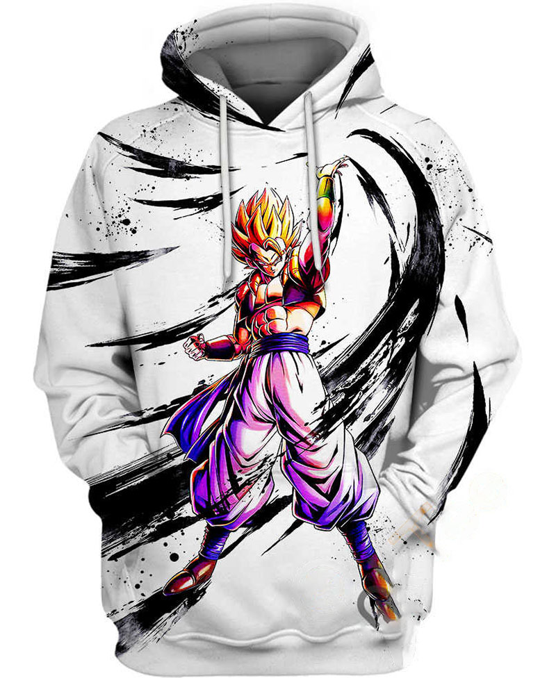 Super Gogeta Red Dragon Ball Hoodie 3D