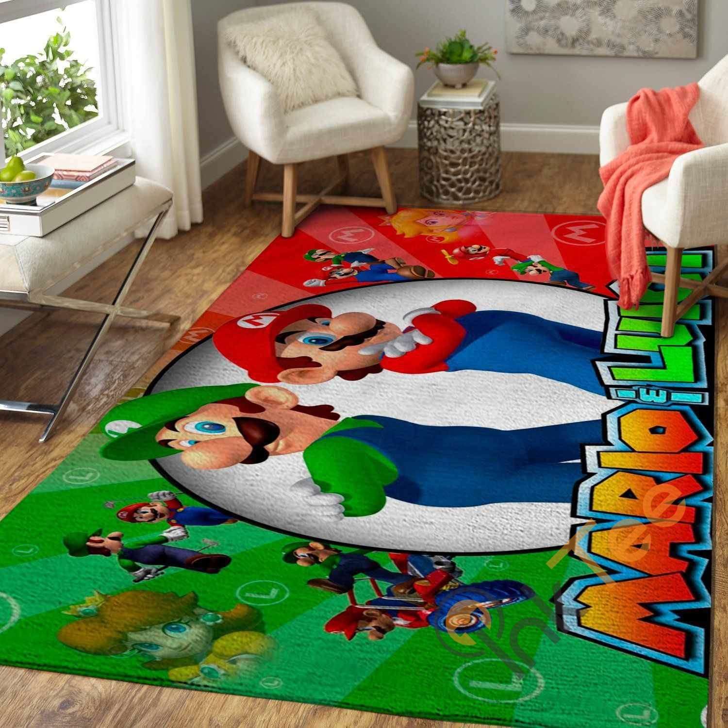 Super Mario Bros. Area Rug