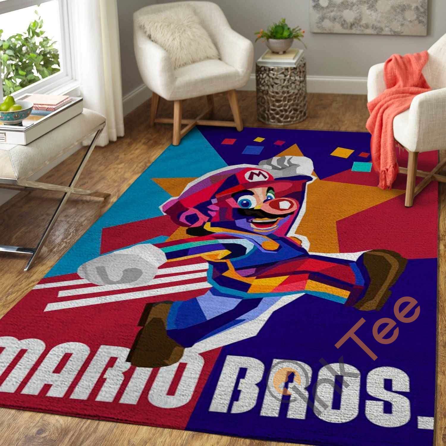 Super Mario Bros. Area Rug