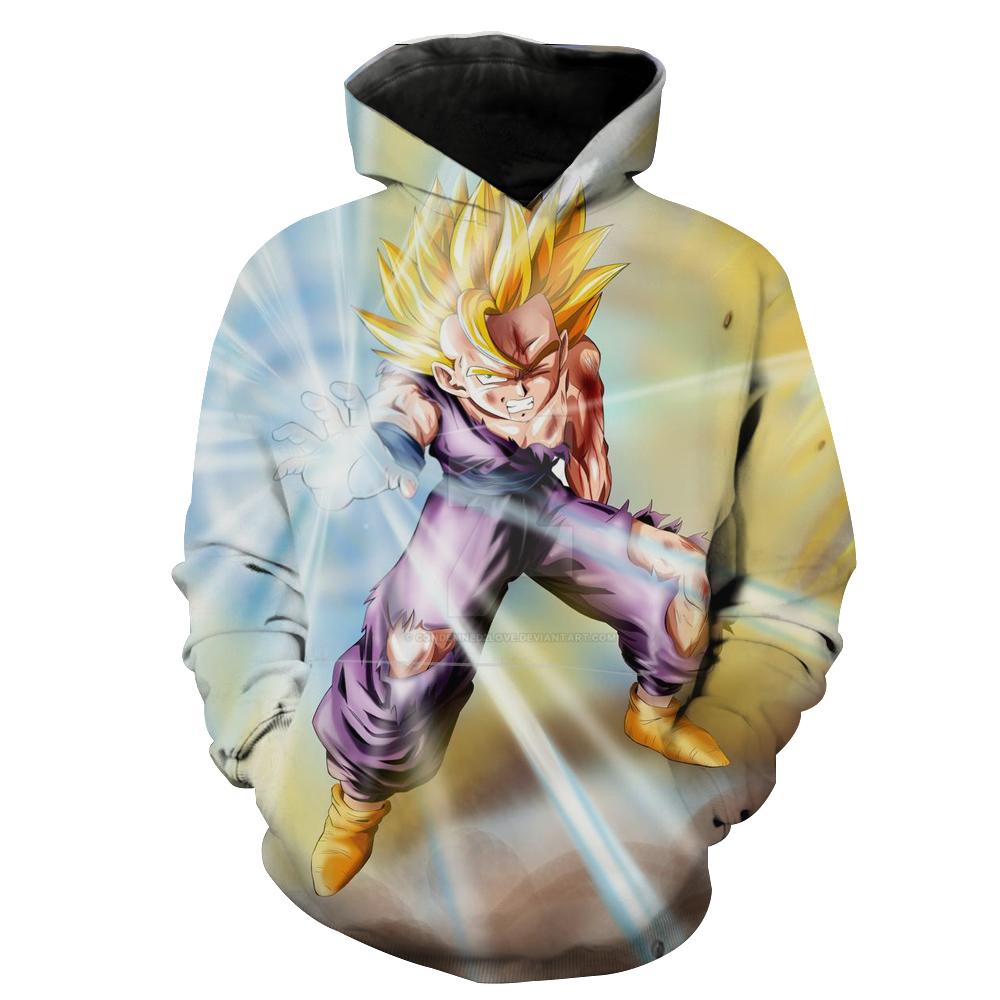 Super Saiyan Hoodie 3D
