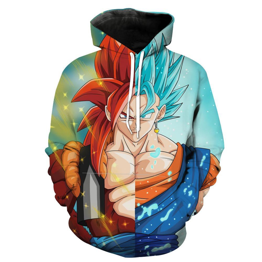 Super Saiyan Hoodie 3D