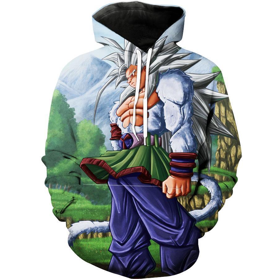 Super Saiyan Hoodie 3D
