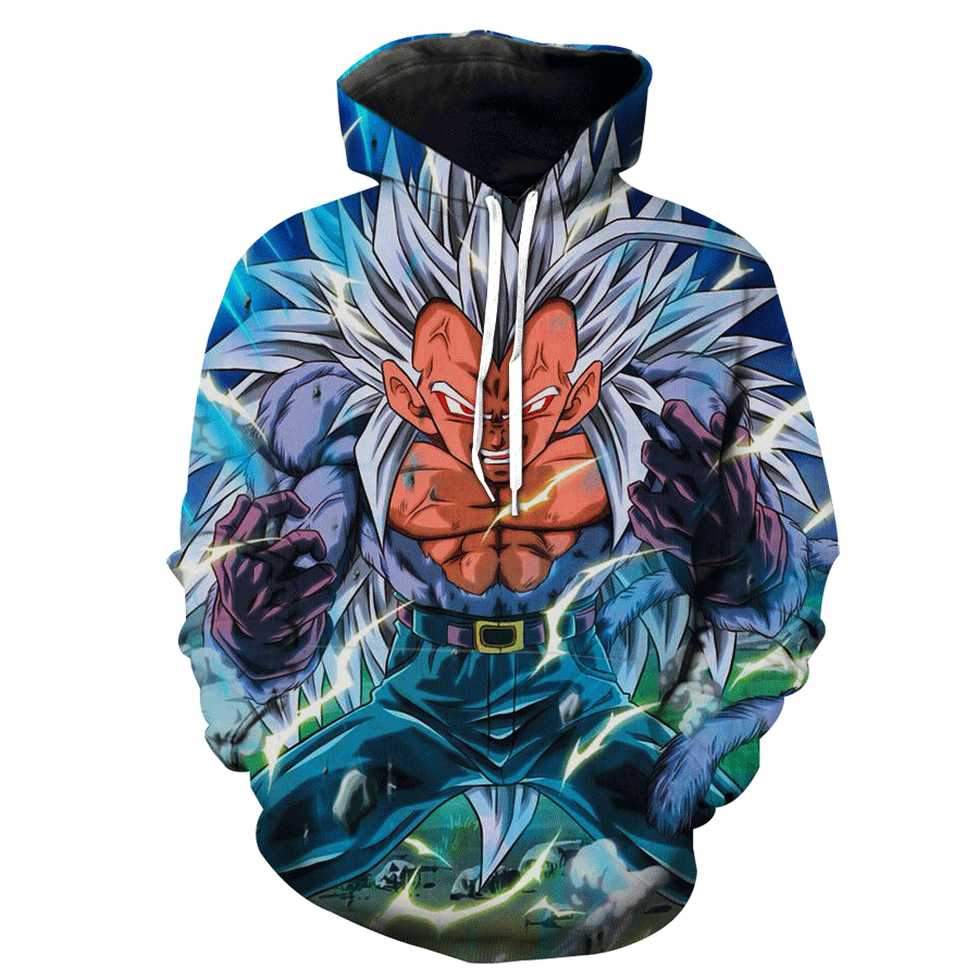 Super Saiyan Hoodie 3D