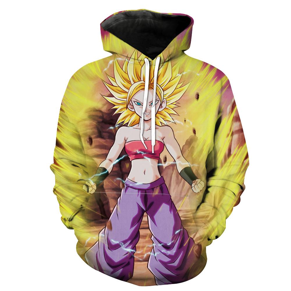 Super Saiyan Caulifla Dragon Ball Super Hoodie 3D