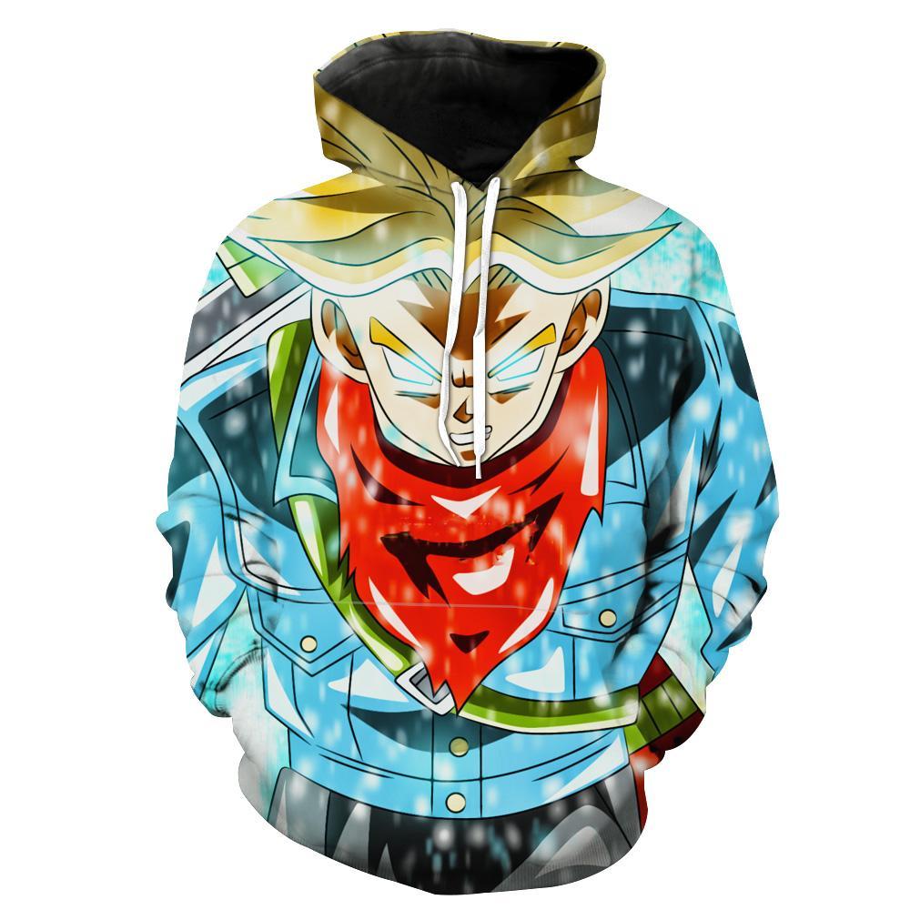 Super Saiyan Rage Trunks Dragon Ball Super Hoodie 3D