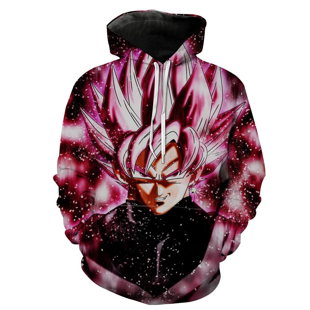 Super Saiyan Rose Goku Black Dragon Ball Super Hoodie 3D