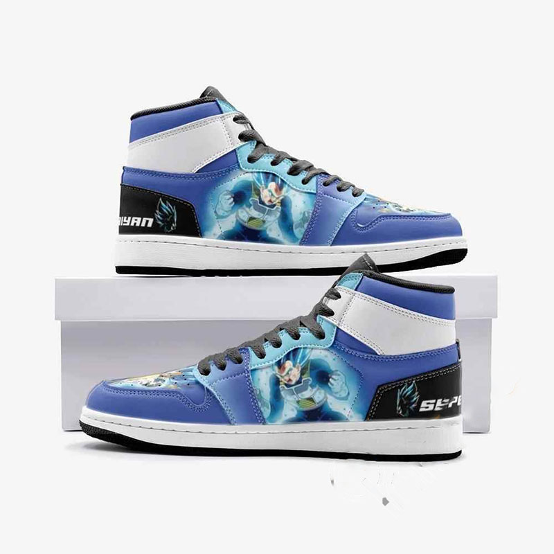 Super Saiyan Vegeta Dragonball Z Custom Air Jordan Shoes