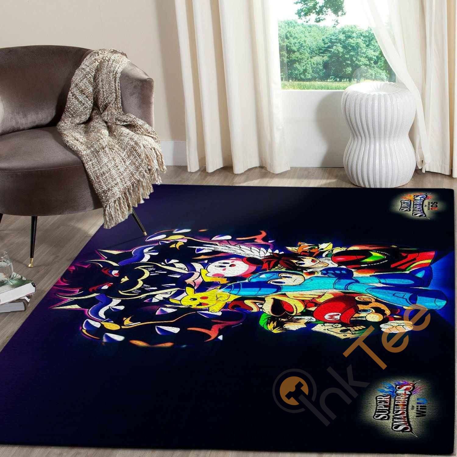 Super Smash Bros. Area Rug