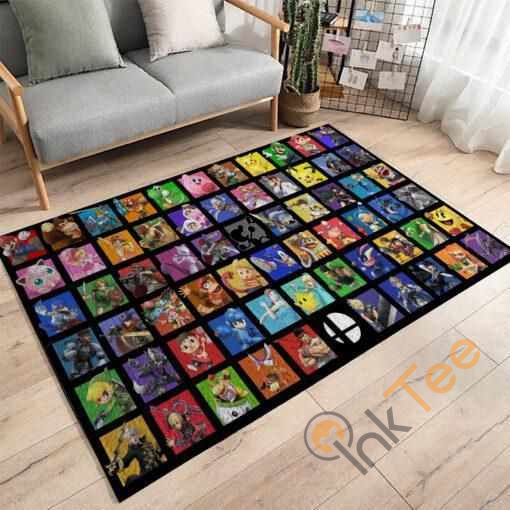 Super Smash Bros. Area Rug