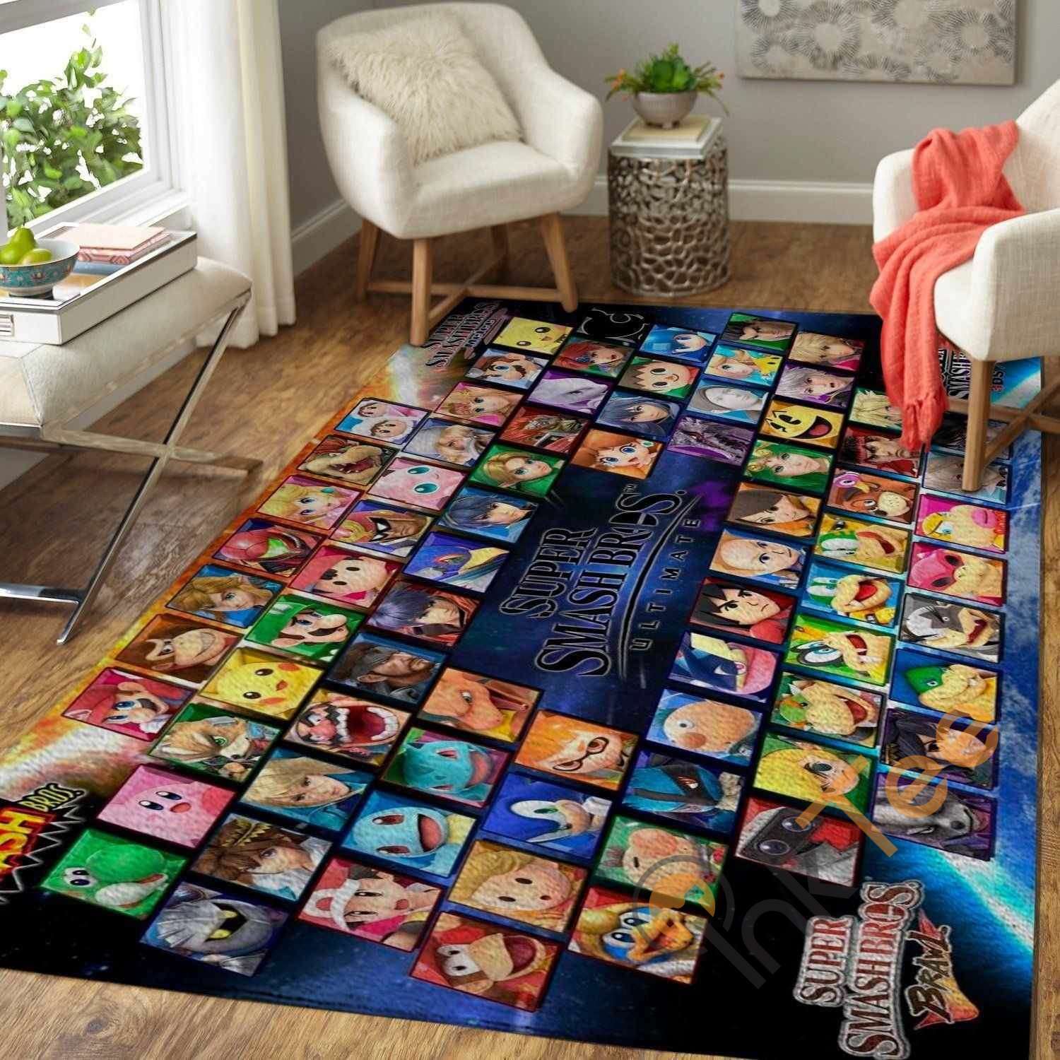 Super Smash Bros. Area Rug