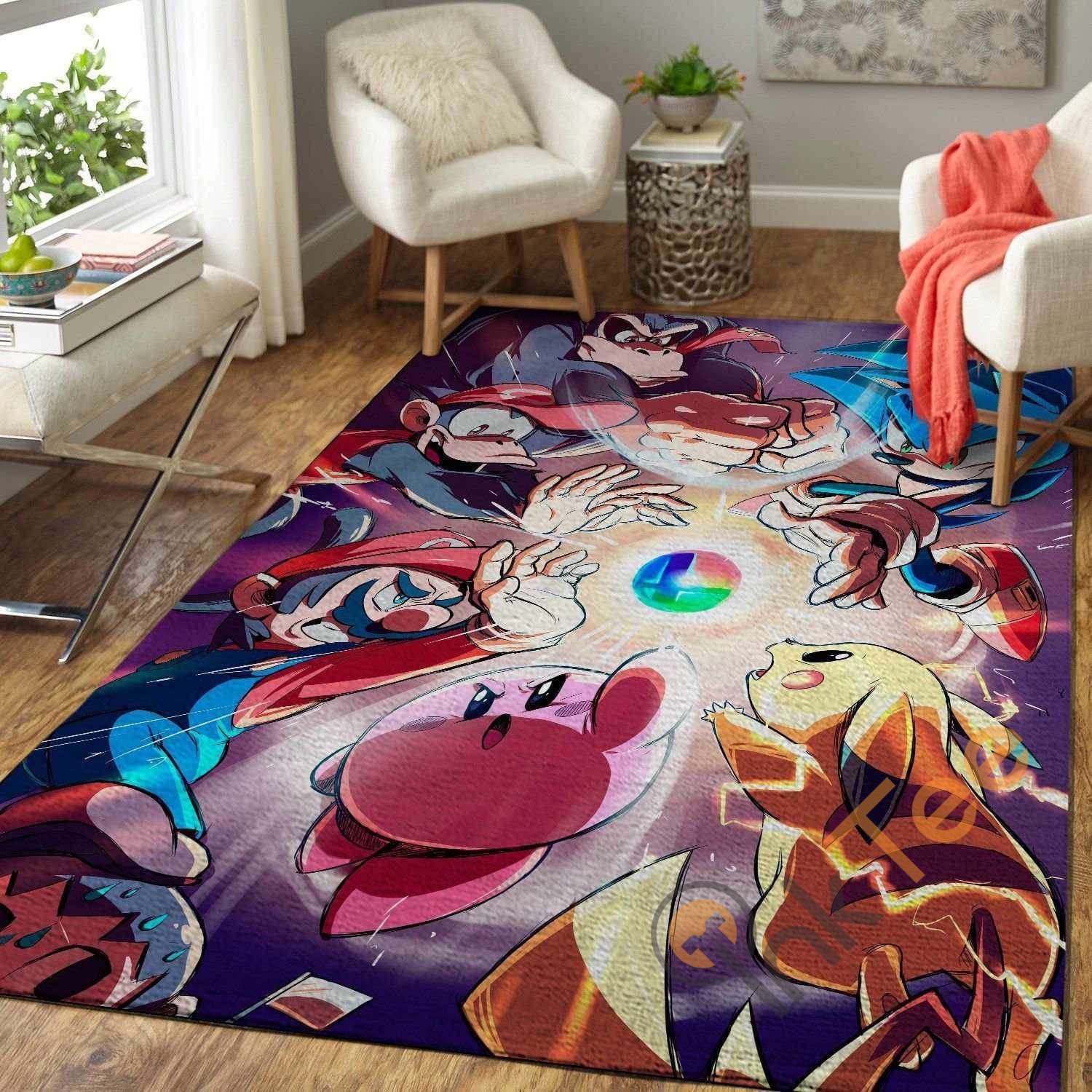 Super Smash Bros. Ultimate Area Rug