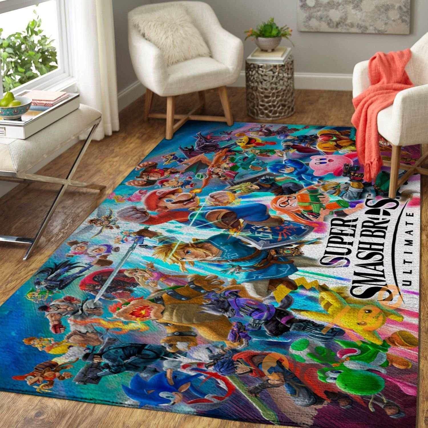 Super Smash Bros. Ultimate Area Rug
