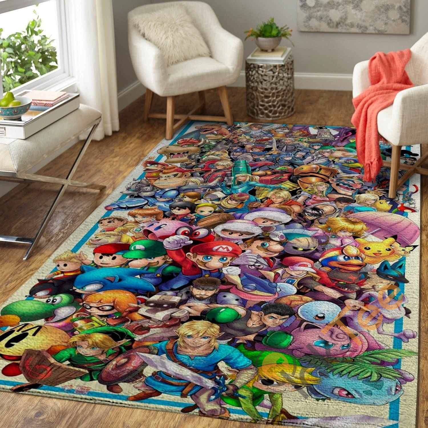 Super Smash Bros. Ultimate Area Rug