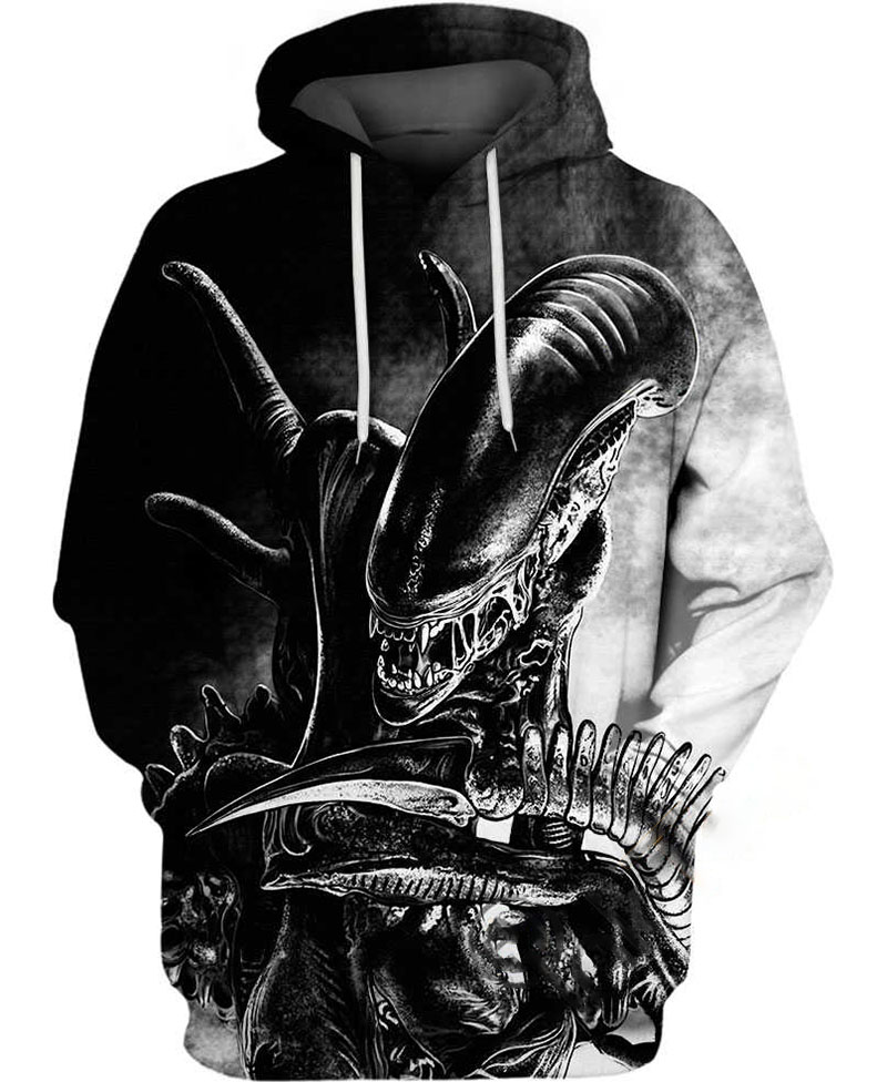 Superior Speed Alien Hoodie 3D